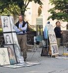 Арбатские художники пригодятся полиции