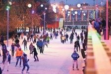 Зимой в центре Москвы будут работать 89 катков