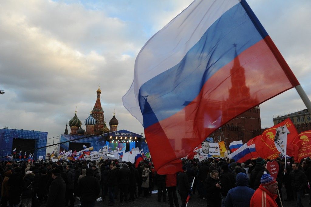 Московский концерт в честь воссоединения с Крымом собрал более ста тысяч человек