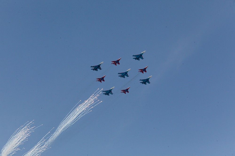 Стали известны подробности о воздушной части московского парада Победы