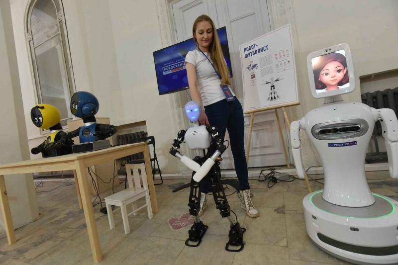 В Москве сделали говорящих роботов