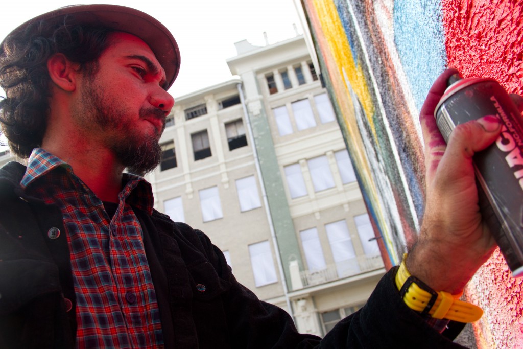 Победители конкурса граффити раскрасят городские лавочки по своим эксизам