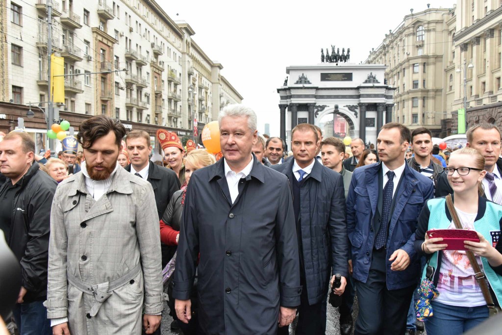 Мэр столицы поздравил москвичей с Днем города