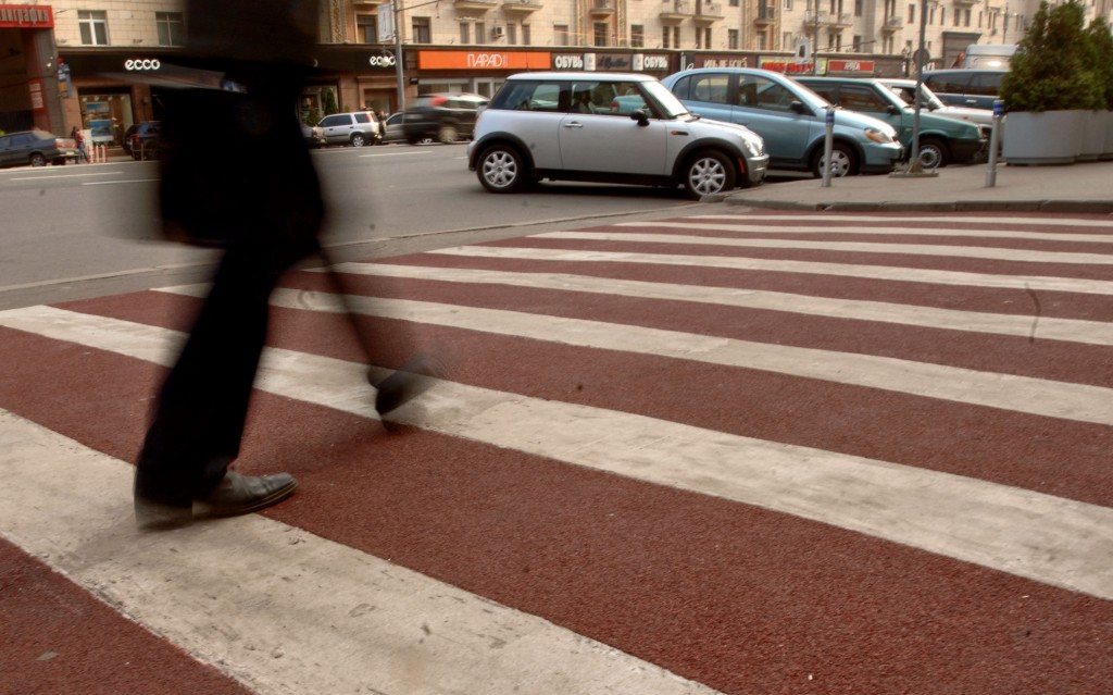 Ко Дню города в столице появятся 60 пешеходных переходов
