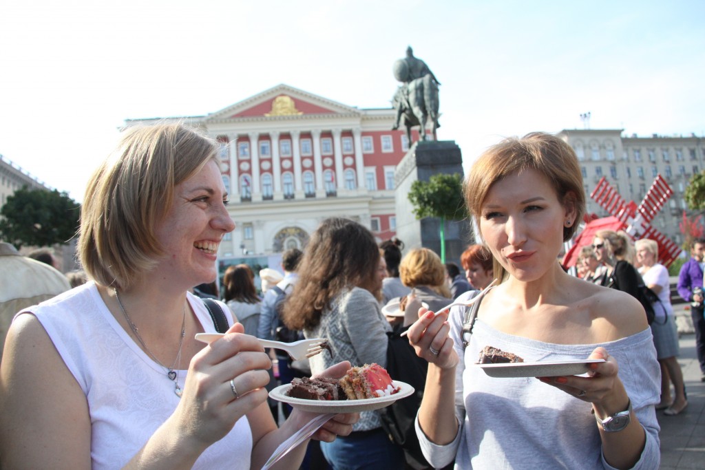 Москвичи выбрали фирменный торт города