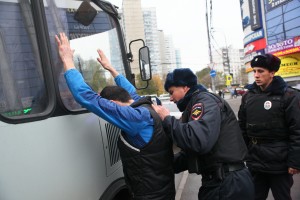 Рейды против нелегальной миграции в Москве.