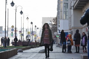 06 ноября 2015 Мэр Москвы Сергей Собянин осмотрел Новослободскую улицу, после реконструкции