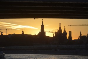 Прогулка на речном трамвайчике по Москва реке.