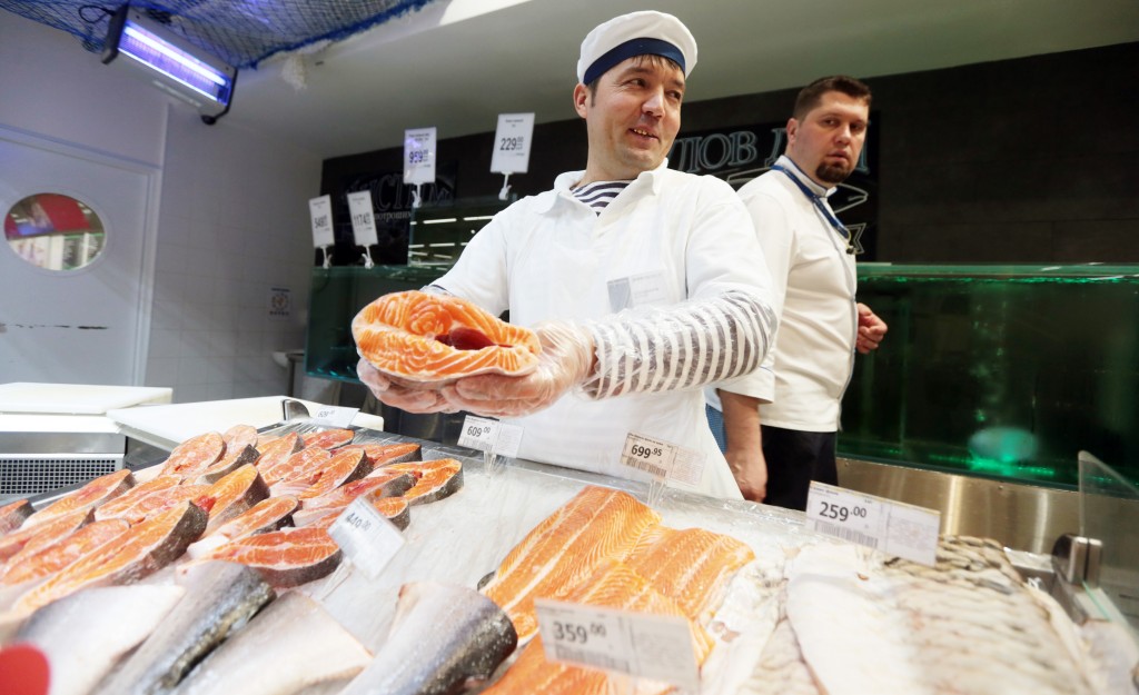 На Даниловском рынке обнаружили и изъяли  партию рыбы осетровых пород