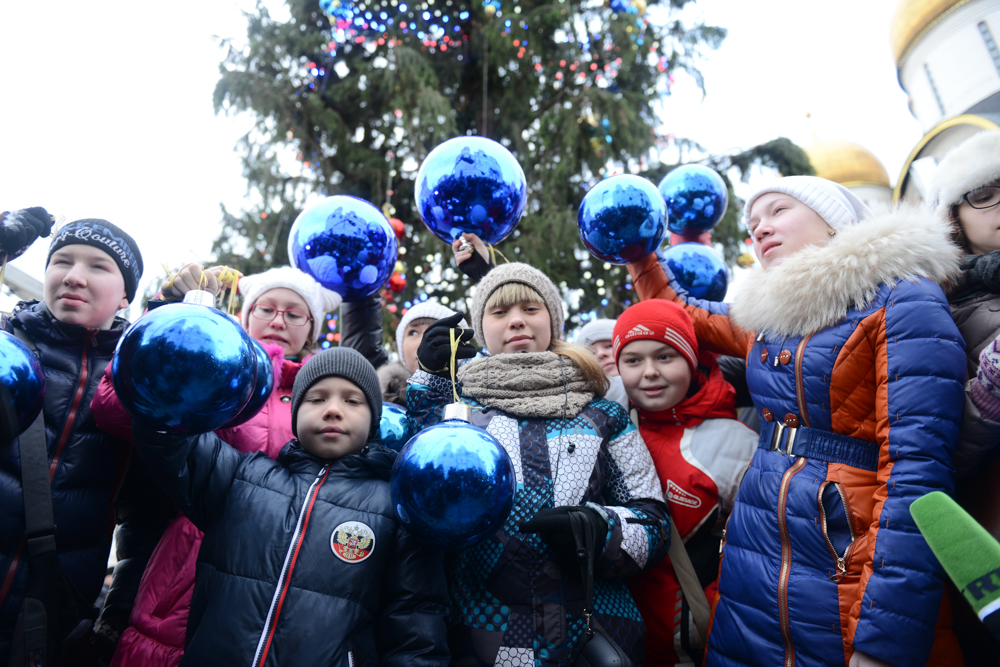 6 тысяч школьников придут на елку в Кремле