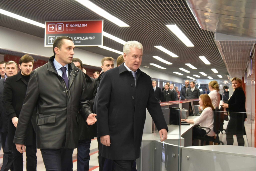 Собянин открыл новый терминал 