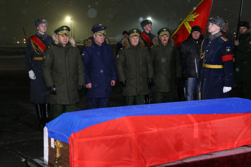 В Липецке проходят похороны погибшего командира Су-24
