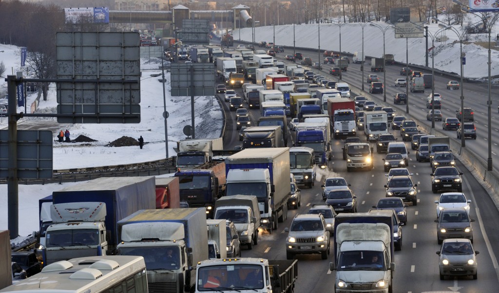 За 5 лет число автомобилей на улицах Москвы уменьшилось на 350 тысяч