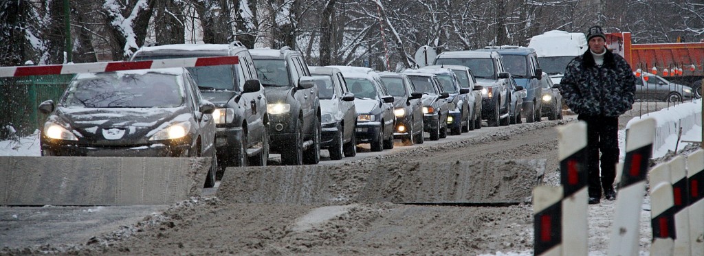 Движение по Звенигородскому шоссе ограничат до 20 апреля