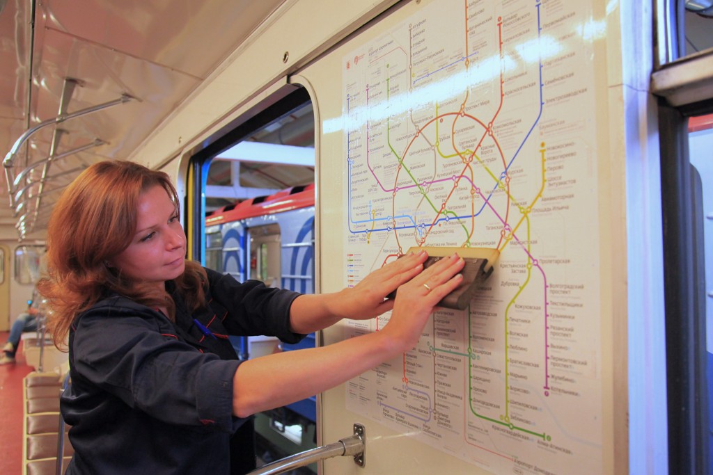 В Московском метро появятся схемы на шести языках