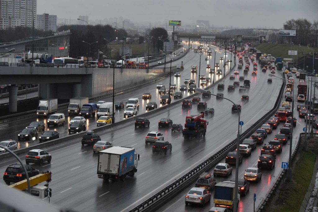 Москва в движении