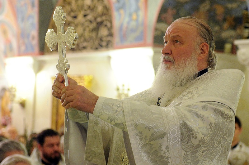 На праздник Крещения Патриарх Кирилл дважды совершит обряд освящения воды