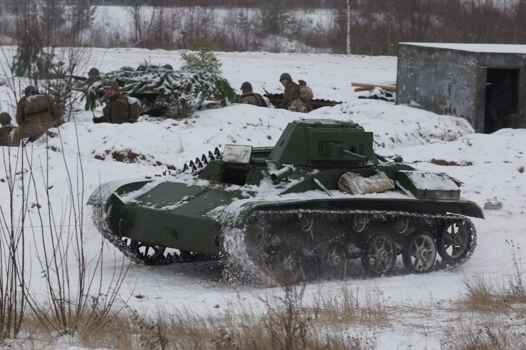 Полноразмерная копия Т-72Б3 представлена в Кремлевском дворце