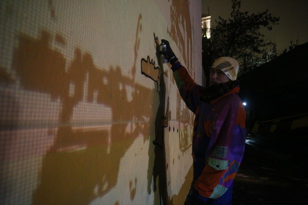 На фасаде дома в Центре Москвы появится граффити с изображениями Минина и Пожарского