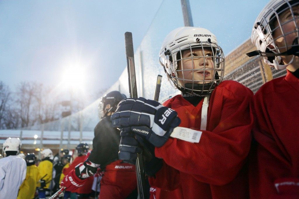 День защитника Отечества отметят в парке «Красная Пресня» хоккейным турниром