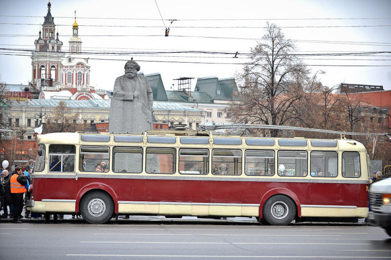 По Тверской перестанут ходить троллейбусы