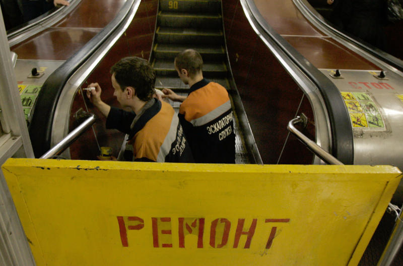 Эскалаторы на станциях «Белорусская» и «Орехово» закрыли на ремонт