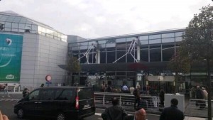 Аэропорт Брюсселя после теракта. Фото: соцсети
