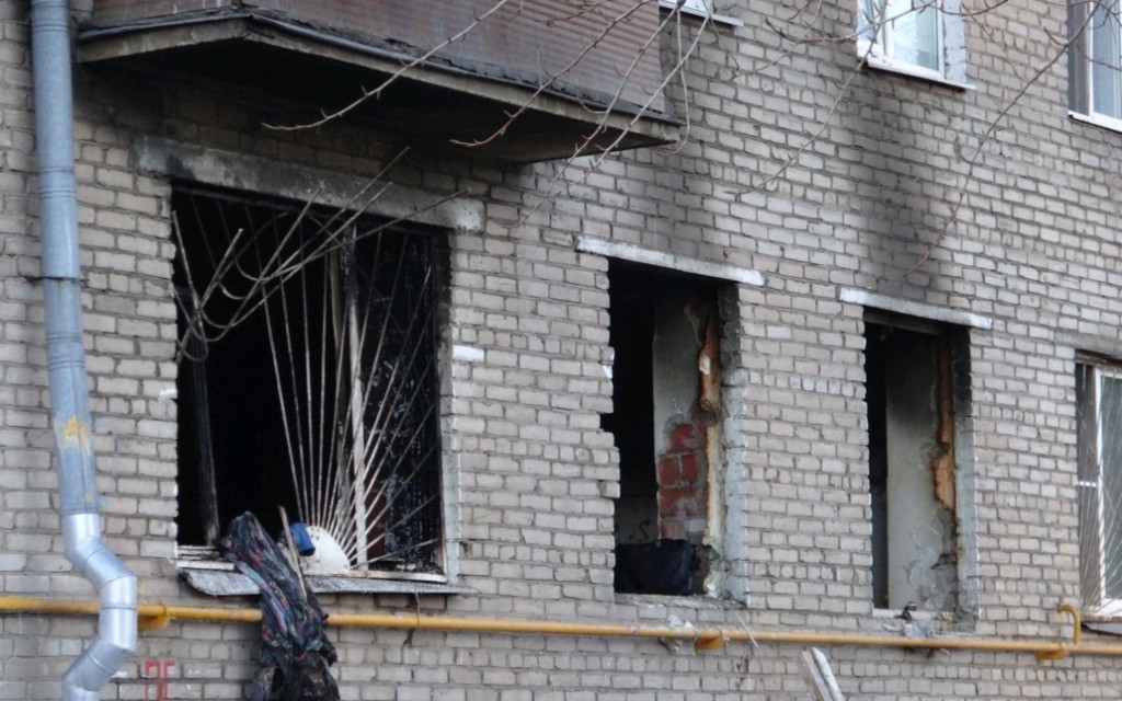 В центре Москвы потушили пожар на складе