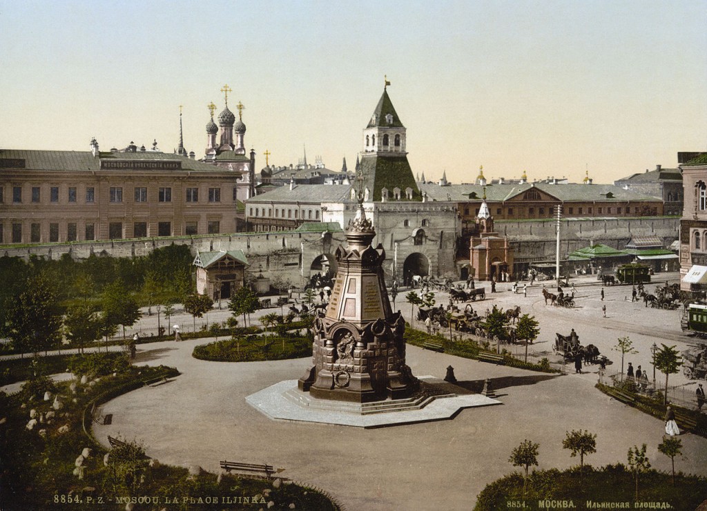 Плевненская часовня. открытка XIX века. Фотоархив Wikipedia