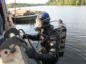 В Парке Горького поставят маяк в виде водолаза