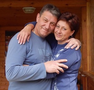 С любимой женой Еленой: 30 лет вместе