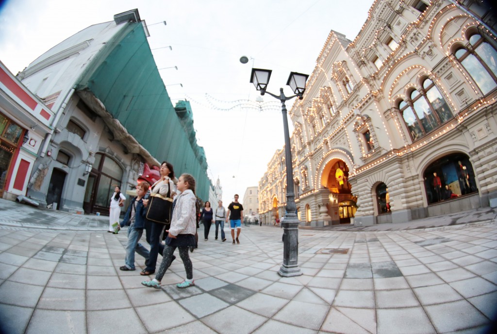Участок Тверской улицы закрыли на два дня