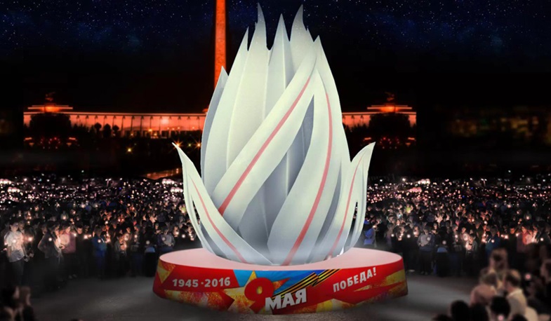 На День Победы в Москве «вспыхнет» 10-метровый вечный огонь