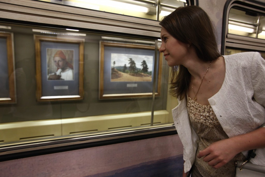 В метро выставят репродукции картин Третьяковской галереи