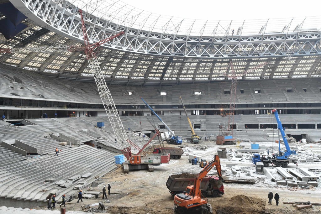 На стадионе ЦСКА прошло выездное собрание фракции «Единая Россия» в МГД