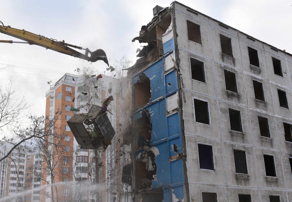 Опубликован список московских пятиэтажек, подлежащих сносу в 2016 году