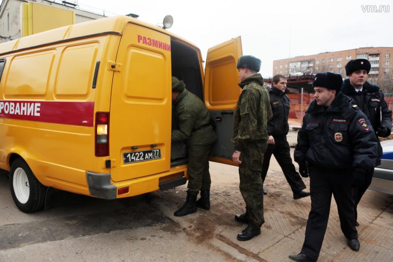 Мины без взрывателей нашли в центре Москвы в депо Российских железных дорог