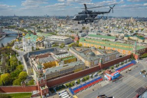 Над Москвой перекрыли воздушное пространство в связи с репетицией Парада Победы