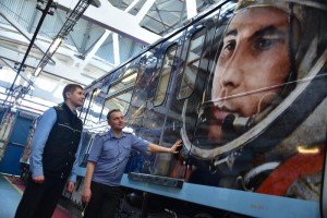 "Космический" поезд совершил первый рейс по Московскому метро