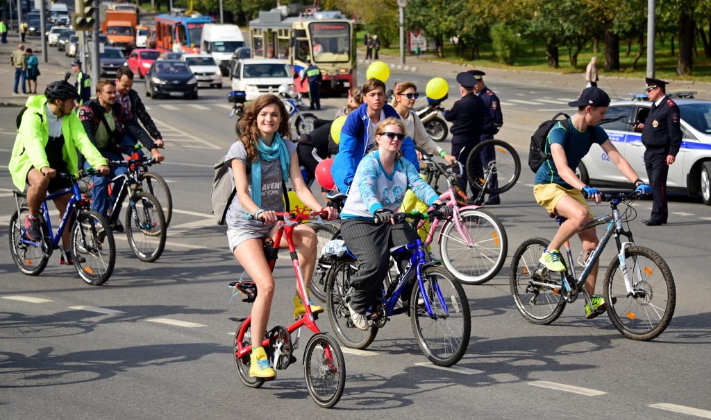 Для участников акции «На работу на велосипеде» откроют девять «энергетических» точек