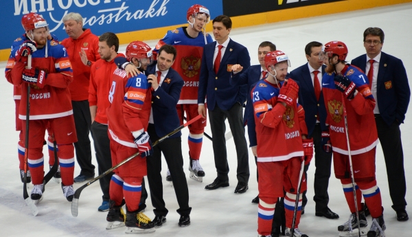 Мэр Москвы поздравил сборную России по хоккею
