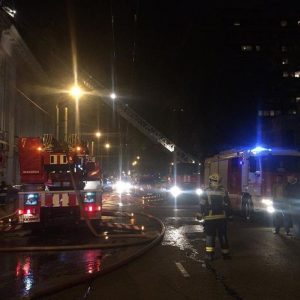 Пожар в общежитие на Востоке Москвы успешно потушен 
