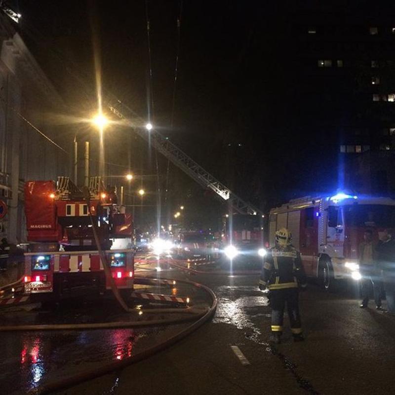 Пожар в общежитии на Востоке Москвы успешно потушен