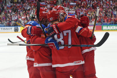 Сборная России одержала победу в матче со сборной США