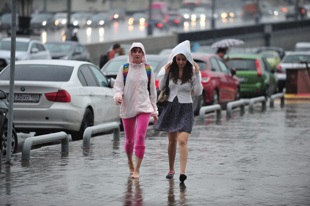 Москву ждет дождливая неделя