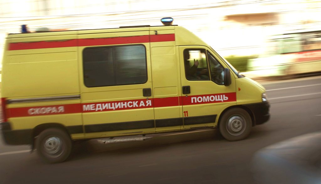 После взрыва газового баллона в Москве госпитализированы двое рабочих