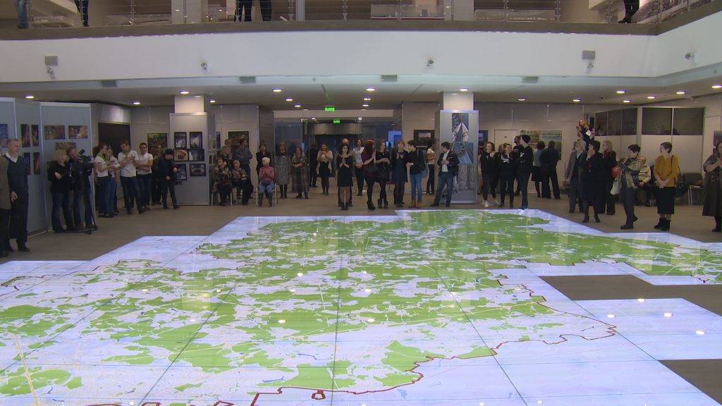 Карту Москвы в «Доме на Брестской» дополнят информацией