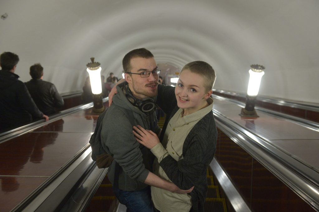 В День семьи Московское метро приготовило для влюбленных необычную программу