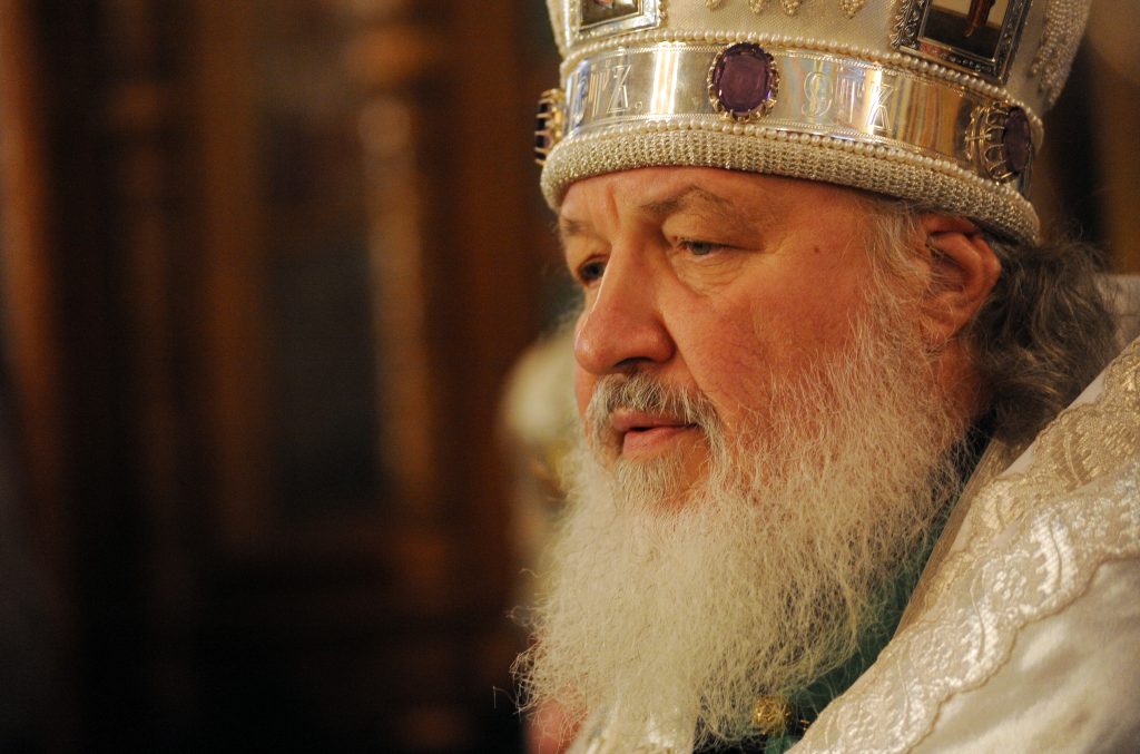 Патриарх Кирилл освятил восстановленный в Москве храм Иоанна Предтечи