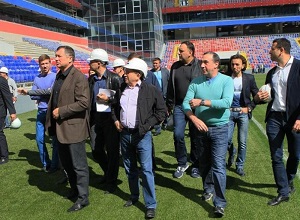 В Москве завершилось строительство стадиона ЦСКА